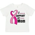 thumbnail image 3 of Inktastic Breast Cancer Awareness I Support My Mom with Pink Ribbon Boys or Girls Toddler T-Shirt, 3 of 5