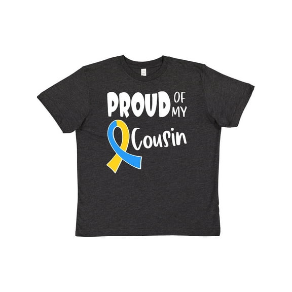 Inktastic Proud of My Cousin Down Syndrome Awareness Youth T-Shirt