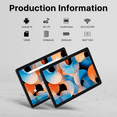 thumbnail image 2 of Android 14 Tablet with Keyboard, 14GB RAM+128GB ROM, 8MP+13MP Camera, 4G LTE, Unisoc T606 8-Core Processor, 2 of 12