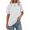 White, variant on Sundazz Oversized Tshirts for Women Crew Neck Short Sleeve Tops Summer Casual Basic Tees, S-2XL