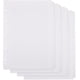 thumbnail image 1 of 20 hojas separadoras de 5 pestañas para carpeta A4, separadores de papel blanco perforados con 11 agujeros, separadores de índice de 29,8 x 22 cm, tarjeta con pestañas para páginas de índice, 1 of 7
