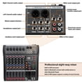 thumbnail image 4 of Mesa de sonido mezcladora Depusheng DX6 de 6 canales USB Bluetooth negra, 4 of 8
