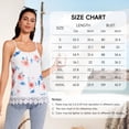 thumbnail image 6 of Joyshaper Camisoles for Women with Built in Bra Adjustable Spaghetti Strap Tank Top Lace Trim Extender Camisole Loose Fit S-3XL, 6 of 6