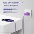 thumbnail image 2 of Cargador para iPhone MAILESI 20W USB-C de carga rápida, 2 unidades, 2 of 7