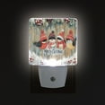 thumbnail image 3 of ALAZA Cute Birds in Christmas Night Lights 2 Pack Plug-in Wall LED Nightlight Auto Dusk-to-Dawn Sensor Lamps, 3 of 7