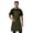 Army Green, variant on DOVACKA Professional Canvas Waterproof Chef Apron with 2 Large Pockets, for Men Women,