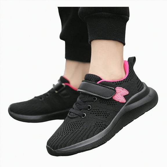 Godom Girl Shoes Kids Hiking Shoe Lightweight Outdoor Shoes Soft Walking Shoe