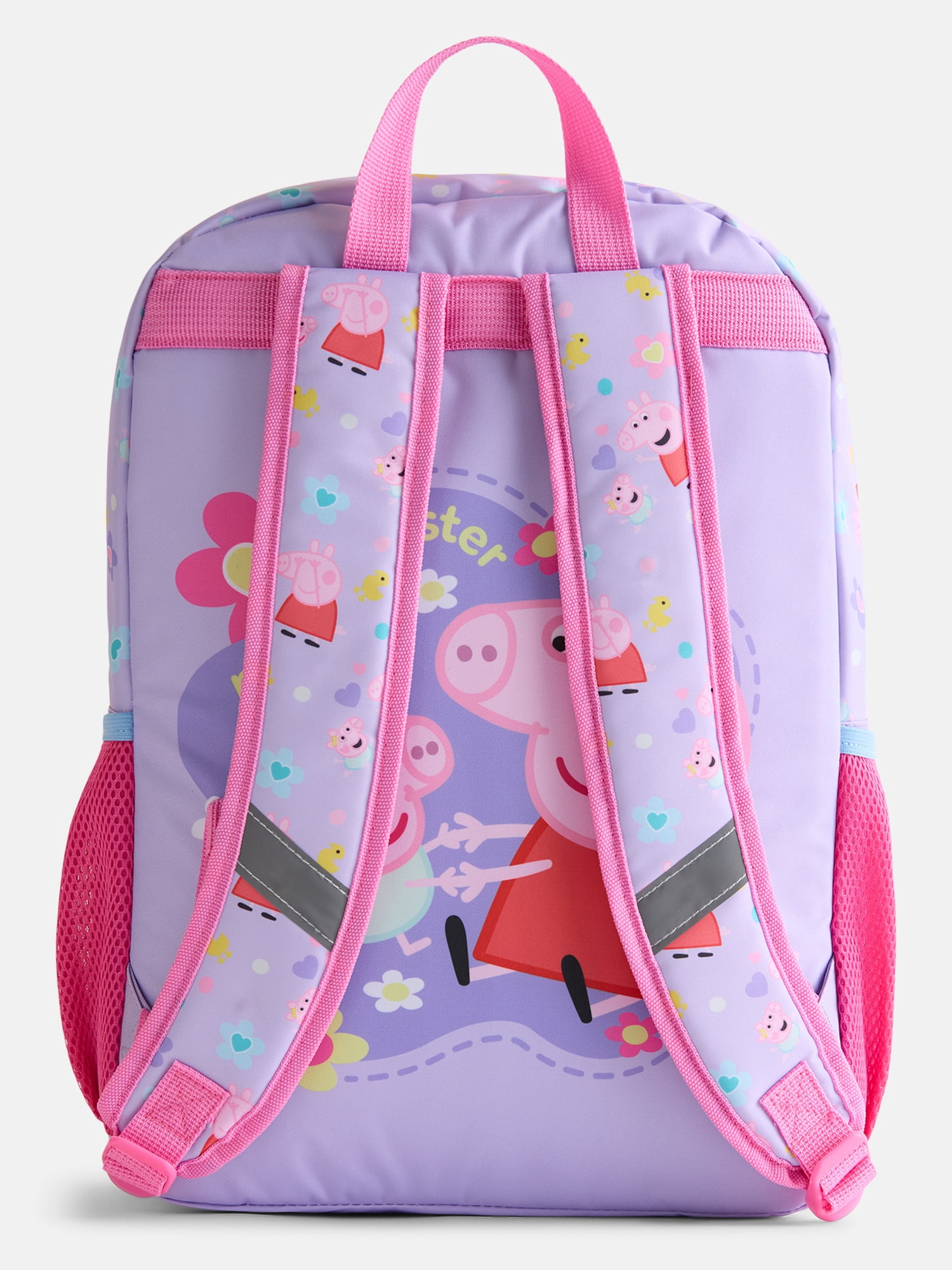 Peppa Pig Girls 17" Peek A Boo Backpack