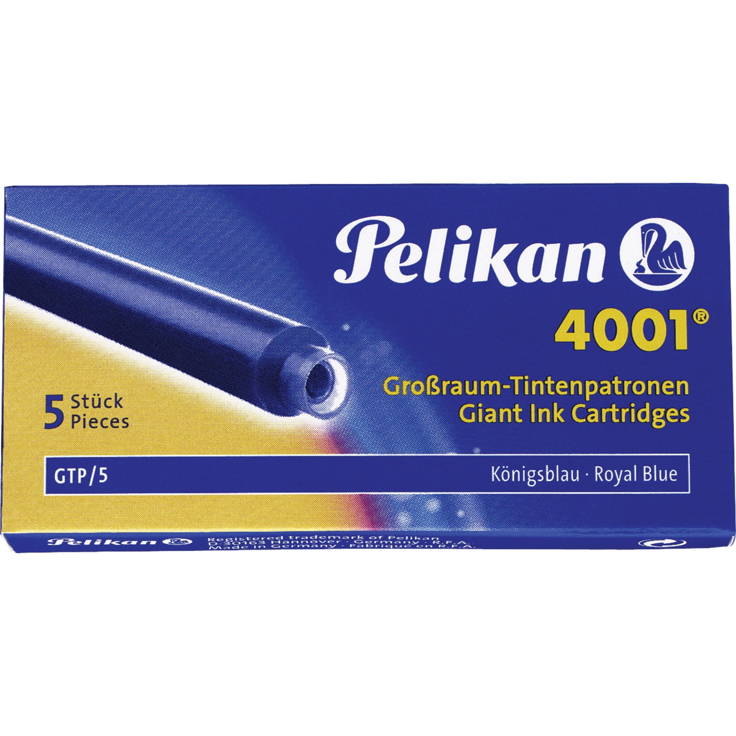 Canberra moeilijk huren Pelikan 4001 GTP/5 Giant Ink Cartridge - Walmart.com