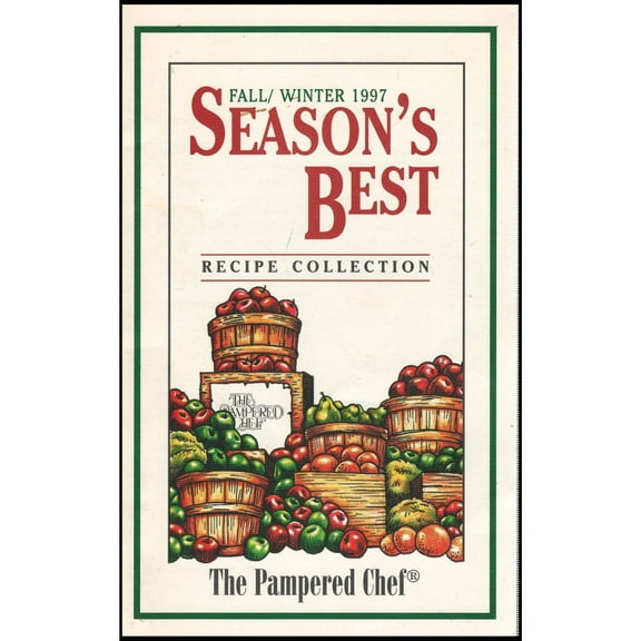 Seasons Best Recipe Collection Fall/Winter 1997 (The Pampered Chef) (Cookbook Paperback)