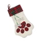 thumbnail image 1 of Bolsa de de de Tela de Navidad Adornos Colgantes de árbol de Navidad rojo, 1 of 9