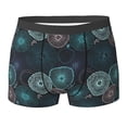 thumbnail image 6 of Mens Underwear Boxer Briefs - Jellyfish Pattern No.9028 Comfort Breathable men's boxer briefs with Flex Waistband, 6 of 7
