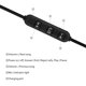 thumbnail image 3 of Auricular Bluetooth magnético 4.2 Auricular inalámbrico Bluetooth, Auricular Bluetooth deportivo, Auricular Bluetooth, Auricular para teléfono móvil Xemadio CJWUS-1302, 3 of 7