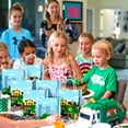 thumbnail image 3 of 16 Pieces Garbage Truck Goodie Bags,Trash Truck Gift Snacks Treat Candy Party Favors Bags for Waste Management Recycling Theme Party Decorations, 3 of 6