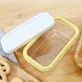 thumbnail image 5 of Butter Cutting Box,Butter Storage Box with Lid Cutter Slicer for Easy Cutting and Storage Butter Cheese Container  to Make Bread,Cakes, 5 of 10