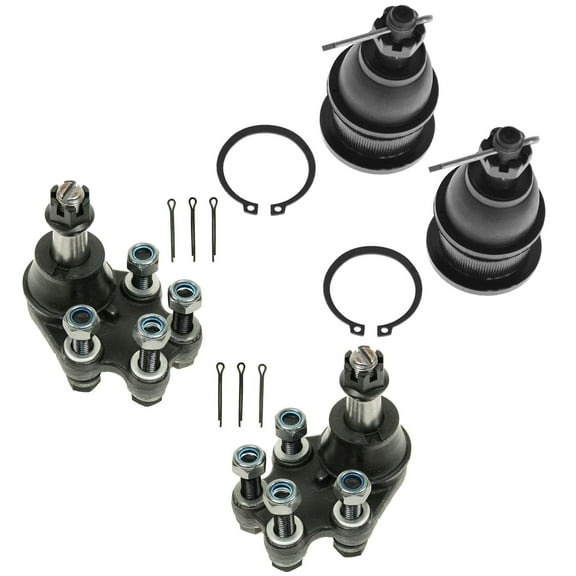 Front Upper Lower Ball Joint Driver Passenger Kit Set of 4 for Silverado Sierra PSA63098