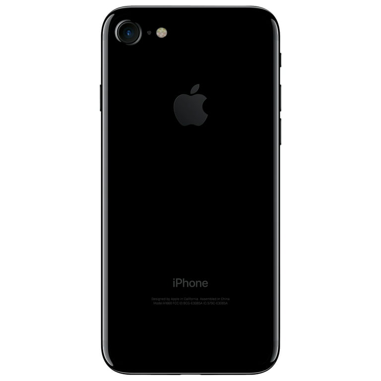Restored Apple iPhone 7, 128 GB, Jet Black - Fully Unlocked - GSM 
