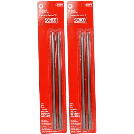 

Senco EA0315#2 Square Duraspin Drive Bits - 2 Pack