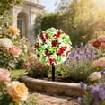 thumbnail image 4 of Rewenti Fake Tree Rose Ball Tree Outdoor Decoration Fashionable Scene Arrangement Decoration Simulation Flower, 4 of 7