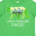 thumbnail image 4 of Inktastic Smoky Mountains, Tennessee Mountains and Bear Shape Boys or Girls Toddler T-Shirt, 4 of 5