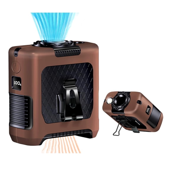 Ventilador corporal portátil con clip para cintura AINFTIME 2025, 10000 mAh