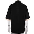 thumbnail image 4 of Sonducket Chaqueta de hombre Transpirable Niño Frente abierto Abrigo suelto Ropa Camping Senderismo Mezcla de lino de algodón Ropa informal de Type2 NO2, 4 of 6
