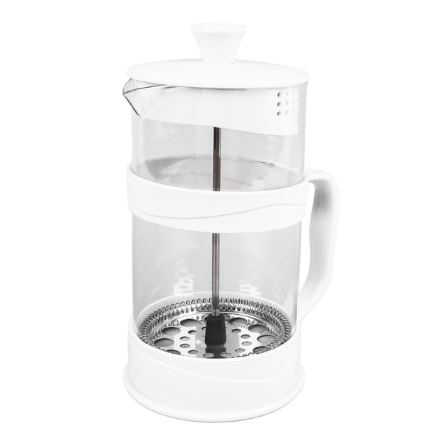 Manual de Prescante de Prensa, Aislamiente de Doble Capa de Borosilicato aislamiento de la Cafetera de Prensa Francesa Multifuncional Para Té