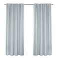thumbnail image 2 of Better Homes & Gardens Linen Blend Curtain, Single Panel, Soft Silver, 50" W x 84" L, 2 of 6