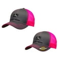 thumbnail image 2 of John Deere Mommy and Me Neon Pink Mesh Back Hat/Cap Set - LP67036A, 2 of 2