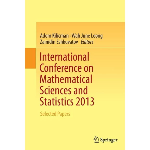 International Conference on Mathematical Sciences and Statistics 2013: Selected Papers, (Paperback)