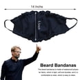 thumbnail image 4 of Ludlz Mens Adjustable Facial Hair Apron Guard Bonnet Beard Rag For Big Beards Men Big Bandana Anti-stick Rice Beard Cover Anti-dirty Apron Guard Bib Gift, 4 of 7