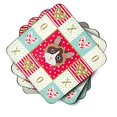 thumbnail image 2 of Carolines Treasures CK5167FC Sous-verre en Mousse pour Chat en Raquettes de 3,5 Po - Lot de 4, 2 of 4