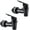 Black, variant on Replacement Cooler Faucet Water Bottle Jug,Water Dispenser Tap Set,BPA-Free Plastic Spigot Spout Water Beverage Lever Pour Dispenser Valve,Water Crock Tap (4 Black)