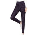 thumbnail image 2 of Long Johns for Women - Thermal Leggings for Women, Fleece Lined Thermal Underwear Bottoms Black XXXXL, 2 of 3