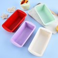 thumbnail image 2 of DIY silicone cake mold Binaural rectangular silicone toast mold Baking tools toast box bread mold, 2 of 5