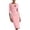 Pink, variant on Women's 3/4 Sleeve Pencil Dress Boat Neck Cutout Elegant Wear to Work Business Dress Bodycon Midi Sheath Dresses