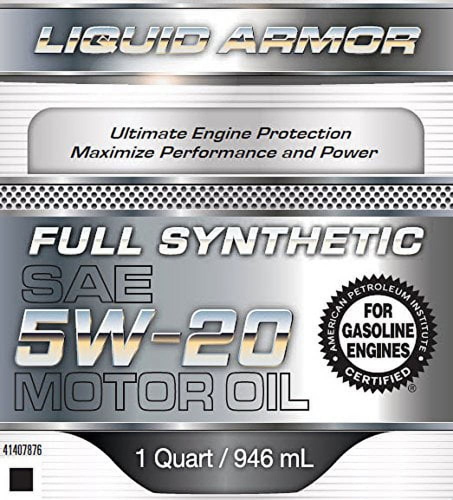 DuraMAX Full Synthetic Advanced Detergency Motor Oil 5W-20, 12 qt ("pack"12)