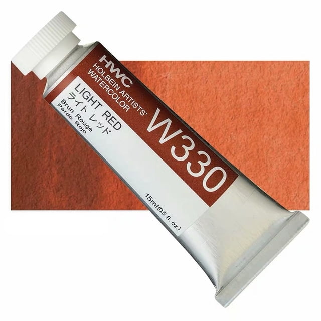 Holbein Acuarelas Profesionales para Artistas, Tubo de 15ml, Ideal para Pintores, Aficionados, Principiantes y Estudiantes, A-W330