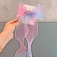 thumbnail image 1 of Fiudx Horror de Lazo, Clip de Lazo de Malla Ligero, Pasador de Borla de Cinta En Agarre Seguro, Accesorio Comodo para Lazo de Perla, Ideal para Moño de Cola de Caballo, Ideal para Bodas Escolares de, 1 of 2