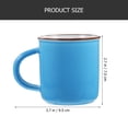 thumbnail image 3 of Miangastore Coffee Cup Sky-Blue Melamine 1Set 3.7X3.1X2.8in, 3 of 9