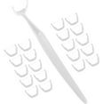 thumbnail image 1 of Porte-fil Dentaire Réutilisable Support de Fil Dentaire Poignée de Fil Dentaire Support de Fil Dentaire Brosse Interdentaire Nettoyeur avec 20 Têtes de Fil Résistantes (Blanc), 1 of 8