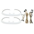 thumbnail image 1 of Car Ambient LED Light,64 Color Seat Back Backrest Atmosphere Lamp Seat Back Ambient Light Modern Innovation, 1 of 8