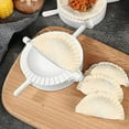 thumbnail image 5 of 3Pcs Dumpling Maker Gyoza Wrappers Empanadas Press Mold Dumpling Mold Set with a Stainless Steel Spoon, 5 of 5