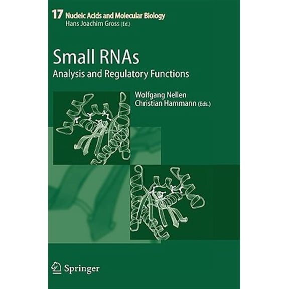 Pre-Owned Nucleic Acids and Molecular Biology Small Rnas:: Analysis and Regulatory Functions, Book 17, (Hardcover)