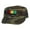 Stripe Camo, variant on Rasta Unisex Military Cadet Hat, Stripe Camo