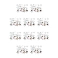 thumbnail image 3 of Pegatinas de pared espejo Toystoory 20 piezas Plata, 3 of 6