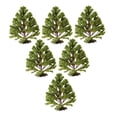 thumbnail image 1 of Arbre Modèle de Paysage 6x 8 cm *pour Aménagement de Jardin Décoration 1:100 Vert Foncé, 1 of 10