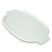 Corningware Stovetop A-2-PC White Storage Lid for Square 2qt & 3qt Casserole Dishes (Sold Separately)