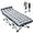 Gray-08-2PC, variant on Lilypelle Folding Bed Cot with 3.3 Inch 2 Sided Mattress, 75"* 28" Folding Sleeping Cot Guest Bed, Folding Camping Cots with Carry Bag