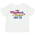 thumbnail image 3 of Inktastic My Mawmaw and Pawpaw Love Me with Hearts Boys or Girls Toddler T-Shirt, 3 of 5